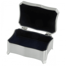 Dacapo Smyckeskrin med 2 hjärtan swarovskikristall