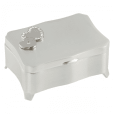 Dacapo Smyckeskrin med 2 hjärtan swarovskikristall