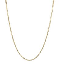  Arock Young August halsband guldpläterad stål 3mm 36cm +6