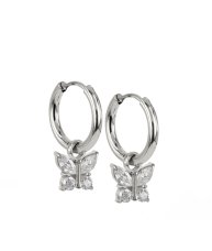 Astrid & Agnes Young Juni creol stål cz 9x21mm