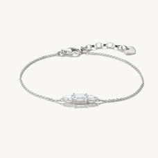 Thomas Sabo Bold Elegance armband med cubik zirkon silver