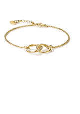 Thomas Sabo Together armband med vit zirkonia Premiumlegering, 18k guldpläterad