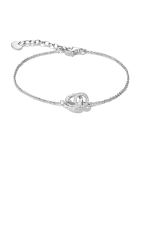 Thomas Sabo Together armband med vit zirkonia återvunnet sterling Silver