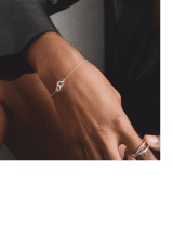 Thomas Sabo Together armband med vit zirkonia återvunnet sterling Silver