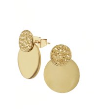 Astird&Agnes Lori long örhänge guldpläterat stål