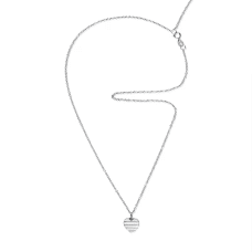 Efva Attling A Piece of My Heart halsband silver