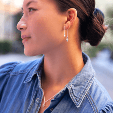 By Sofia Wistam Arrow halsband silver