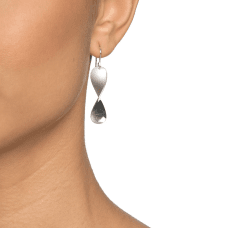 Efva Attling Blades örhänge på krok silver