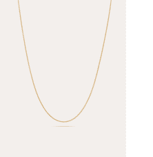 By Sofia Wistam kedja guldpläterad mässing