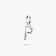 Thomas Sabo Charm-hängsmycke bokstaven P Connect silver