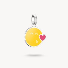 Thomas Sabo CHARM-HÄNGSMYCKE KISS CONNECT SILVER