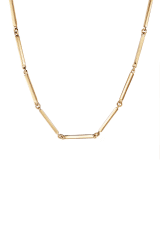 Efva Attling Classy halsband i förgyllt silver