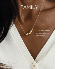 By Sofia Wistam Family 3:e generationen guldpläterad mässing