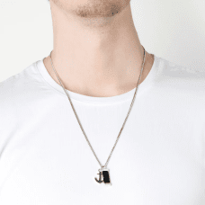  Efva Attling Freedom & Fortune halsband silver 50cm