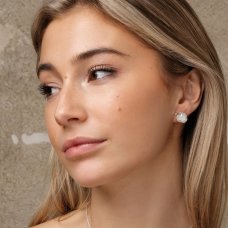 Efva Attling Frö örhänge silver