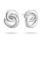 Thomas Sabo Together örhängen med vit zirkonia återvunnet sterling Silver