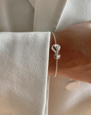 Drakenberg/Sjölin Hortensia small armband silver