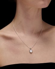 Maria Nilsdotter Charmed Heart silver mother of pearl