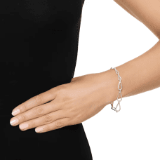 Efva Attling Hooked on a feeling armband silver 