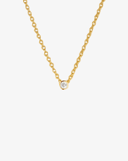 Drakenberg/Sjölin Hope single halsband diamant 0,075 ct, VS1, H Weeselton 18 k