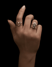Maria Nilsdotter Jaw Lower Ring silver