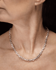 Maria Nilsdotter Claw Knife Edge halsband silver