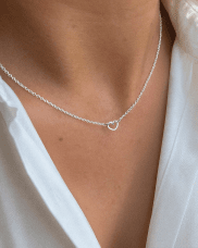 Drakenberg/Sjölin Love Vibe Petite halsband silver
