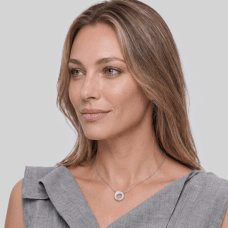 Sif Jakobs Melzo Halsband Silver cz