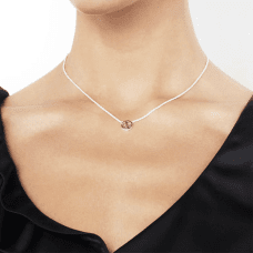 Efva Attling Mini Peace halsband silver