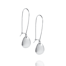 Efva Attling Mini rose petal örhänge silver