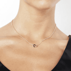 Efva Attling Mini Twosome halsband silver