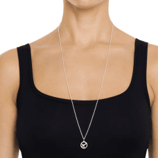 Efva Attling New Peace halsband silver