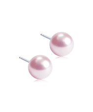 Blomdahl Pearl Light Rose Örhäng Titan