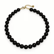 By Jolima Cecile halsband pärlhalsband svart