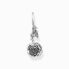 Thomas Sabo Hängsmycke Midnight Rose i silver 