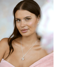 By Sofia Wistam Förälskad halsband silver