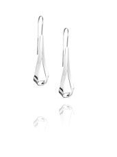 Efva Attling Folded örhänge silver