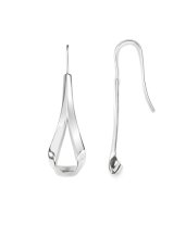 Efva Attling Folded örhänge silver