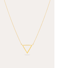 By Sofia Wistam Pussy Power halsband guldpläterat silver