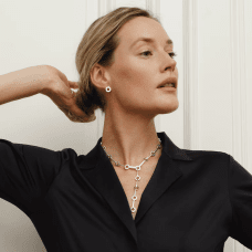 Efva Attling Ring Around örhängen silver