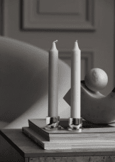 Skultuna Bijou Ljusstake silver pläterad