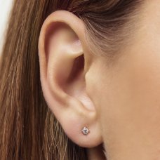 Sif Jakobs Diamond Venice Medio örhängen 14k guld med labb.dia 0,5ct