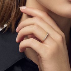 Sif Jakobs Diamond Alba ring 14k guld med labb.dia st.56