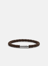 Skultuna Suede armband one row DB