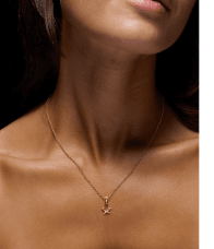 Maria Nilsdotter Tiny Tuvstarrs Star halsband guldpläterat silver