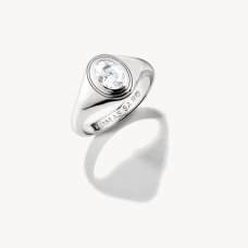 Thomas Sabo Ring Bold Elegance oval med cubik zirkon silver