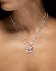 Maria Nilsdotter You & Me halsband silver