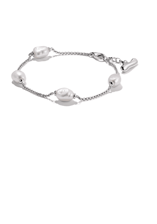 Thomas Sabo Armband med sötvattenspärlorpärlor silver