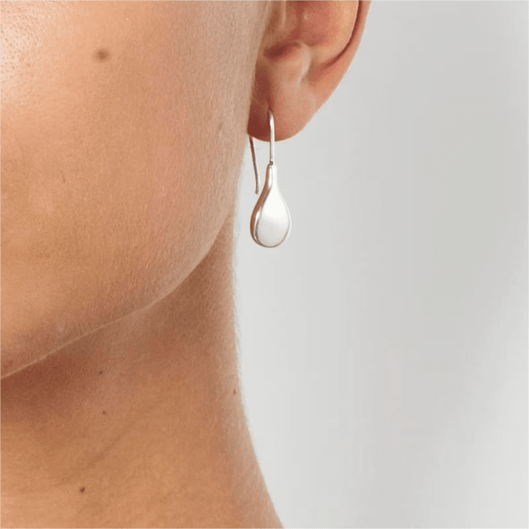 Efva Attling Tears For Ears örhänge på krok silver