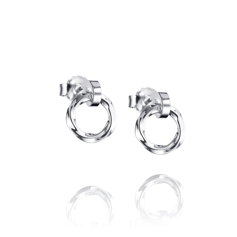 Efva Attling Viking örhängen silver 